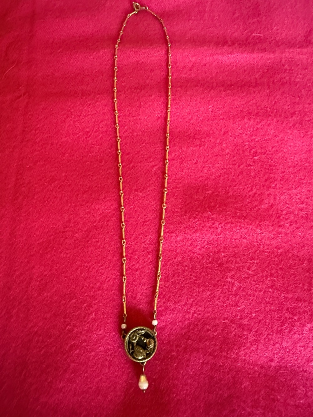 Grandmother’s Buttons Necklace 18”